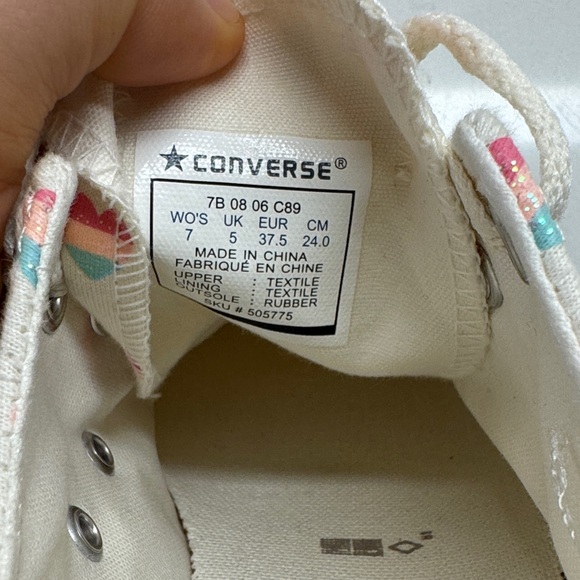 Converse Multicolor Patterned Sneakers - Picture 11 of 11
